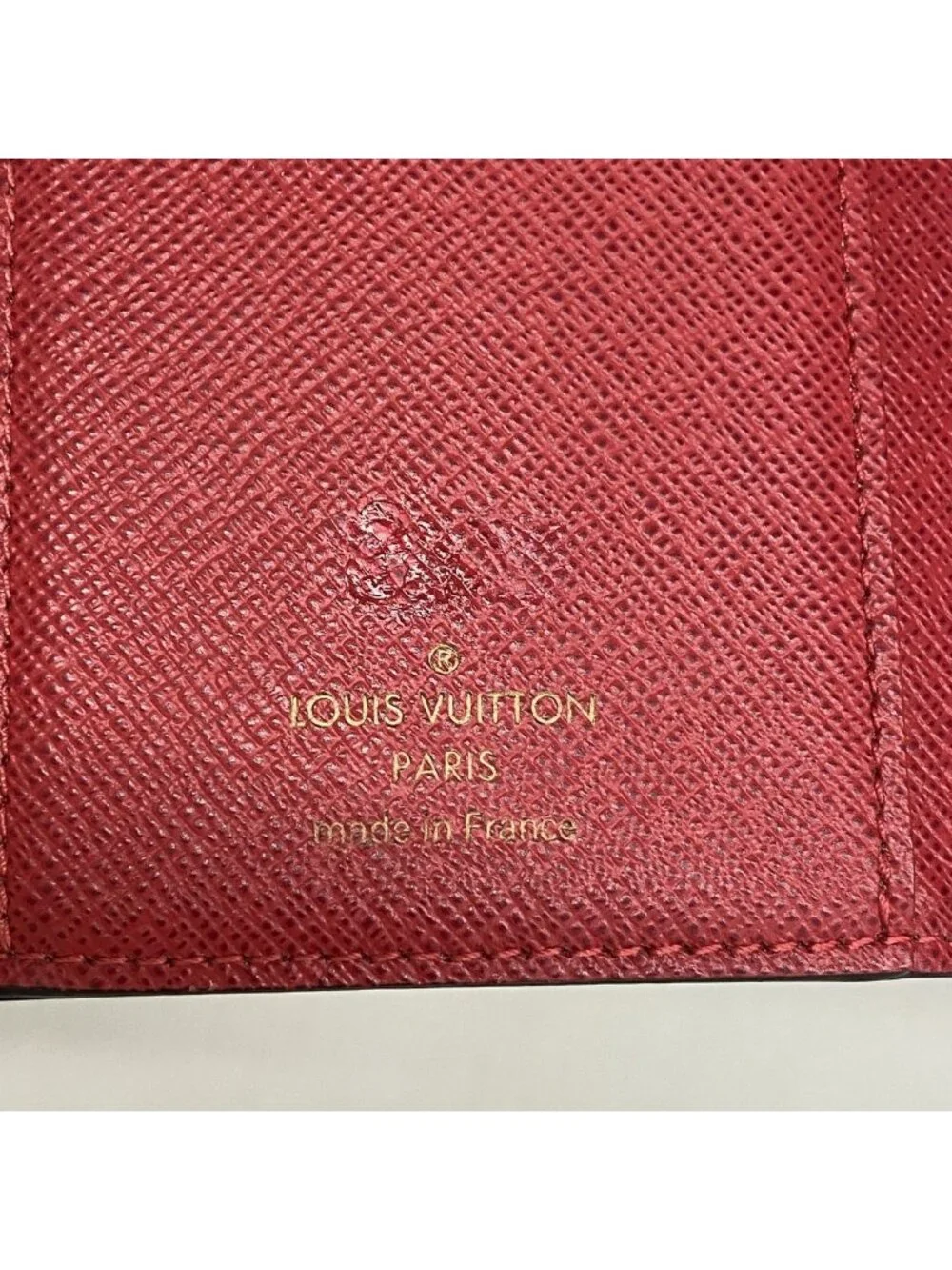 Louis Vuitton Trifold Wallet Damier Portefeuille Victorine Ebene
